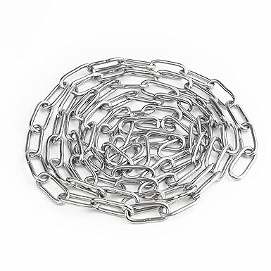 9.8ft Light Duty Stainless Chain for Hanging Pet