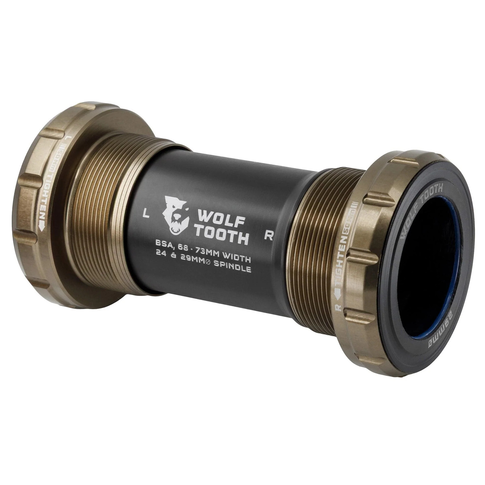Wolf Tooth 29mm DUB Bottom Bracket | Durable, Lightweight Steel Bearings &