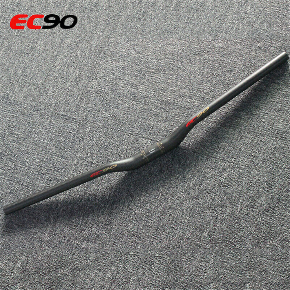 EC90 3K Full Carbon Fiber Mountain Bike Handlebar Flat/Riser Bar 31.8*600-760mm