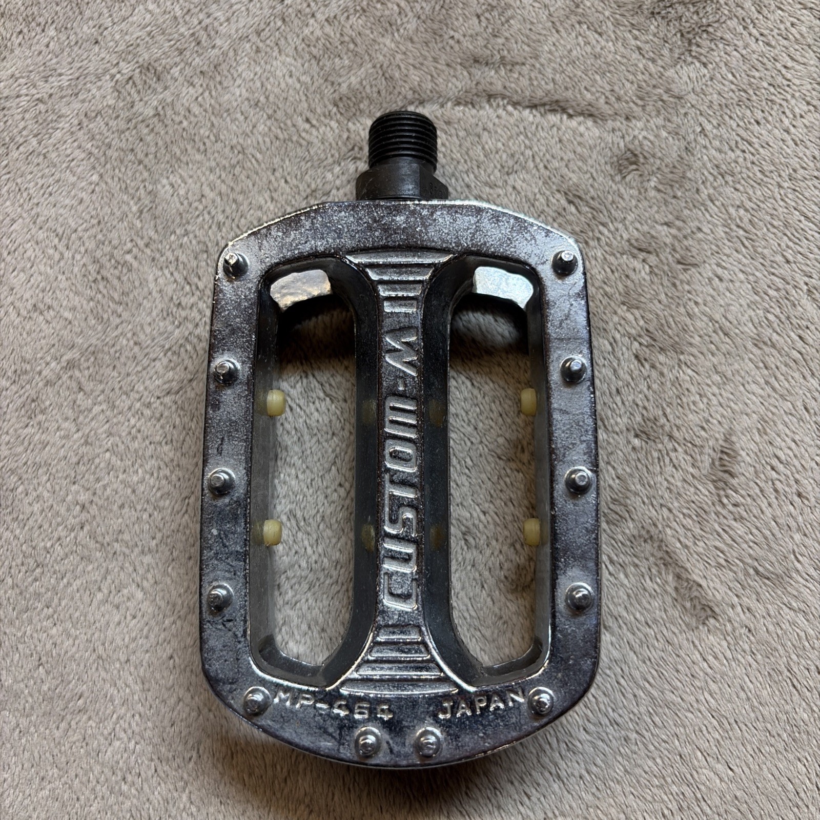 SAKAE RINGYO SR CUSTOM MP 464 BMX Pedals CHROME 9/16 Vintage Old School CLEAN