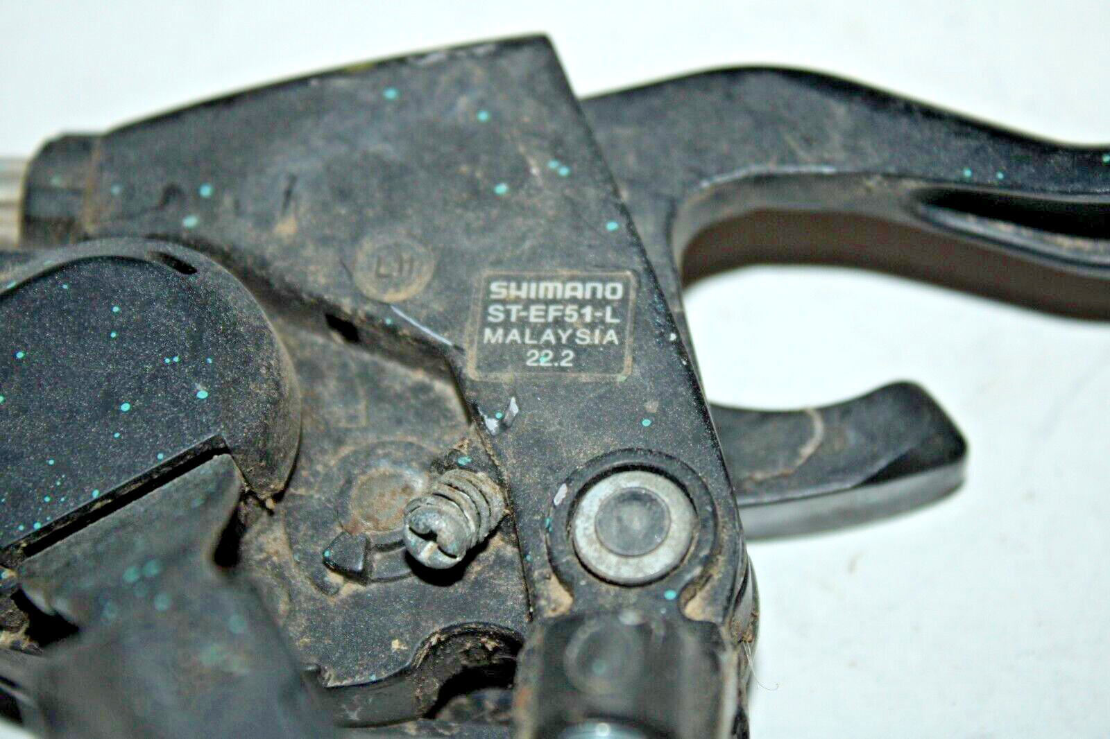 Shimanov V-Brake Trigger Shifter Set ST-EF51-L 22.2mm 3x8S Black MTB USA Shipper