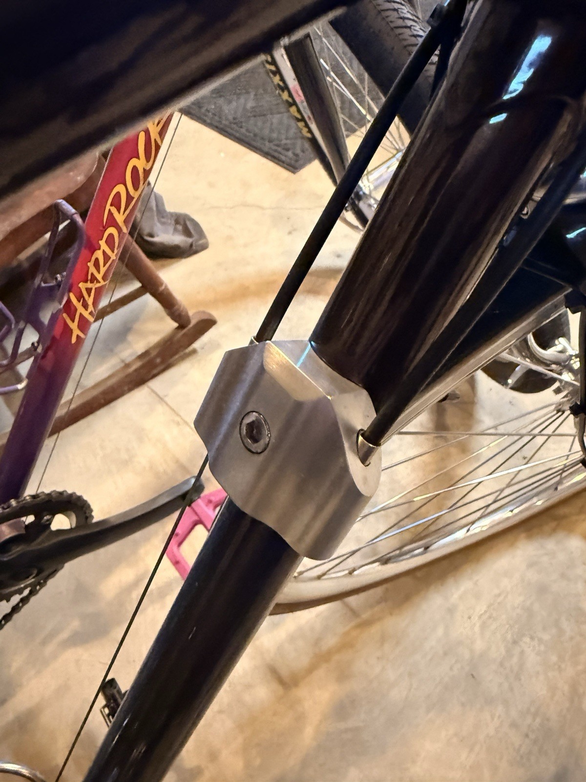 Suntour Symmetrical Shifter Custom CNC Downtube Cable Stop