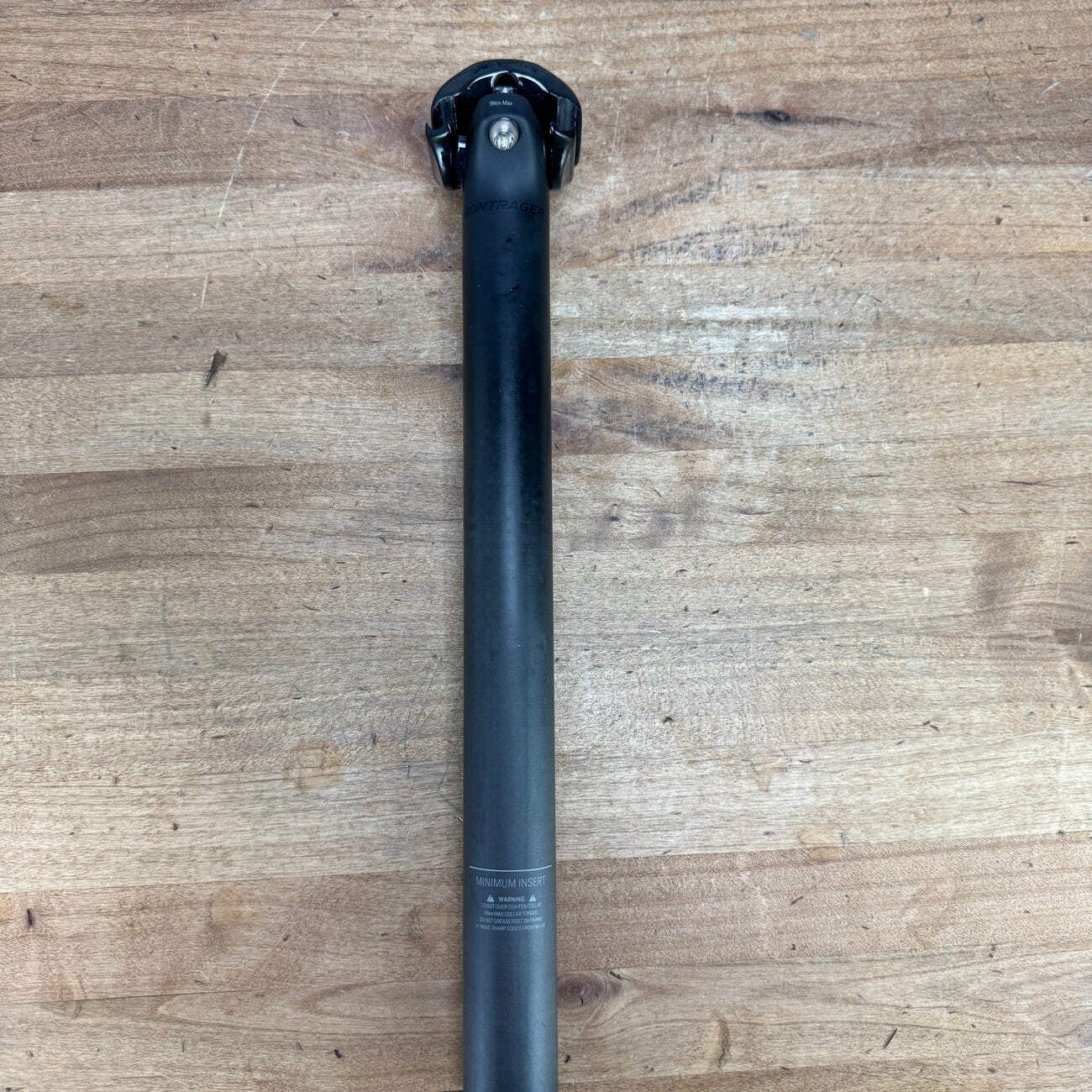 Low Mile! Bontrager RSL Carbon 320mm 31.6mm 0mm Setback Seatpost 154g