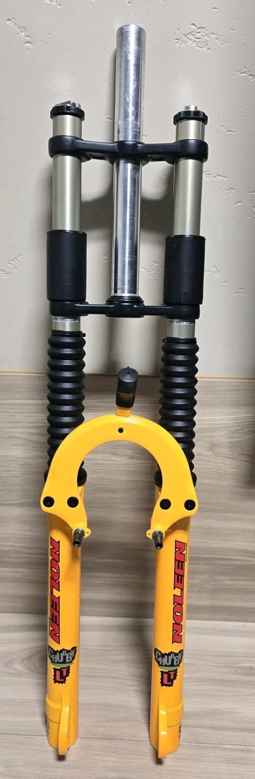 Noleen Chubby LT Triple Tree DH Fork 26er 1 1/8 Disc/V Brake USA Made