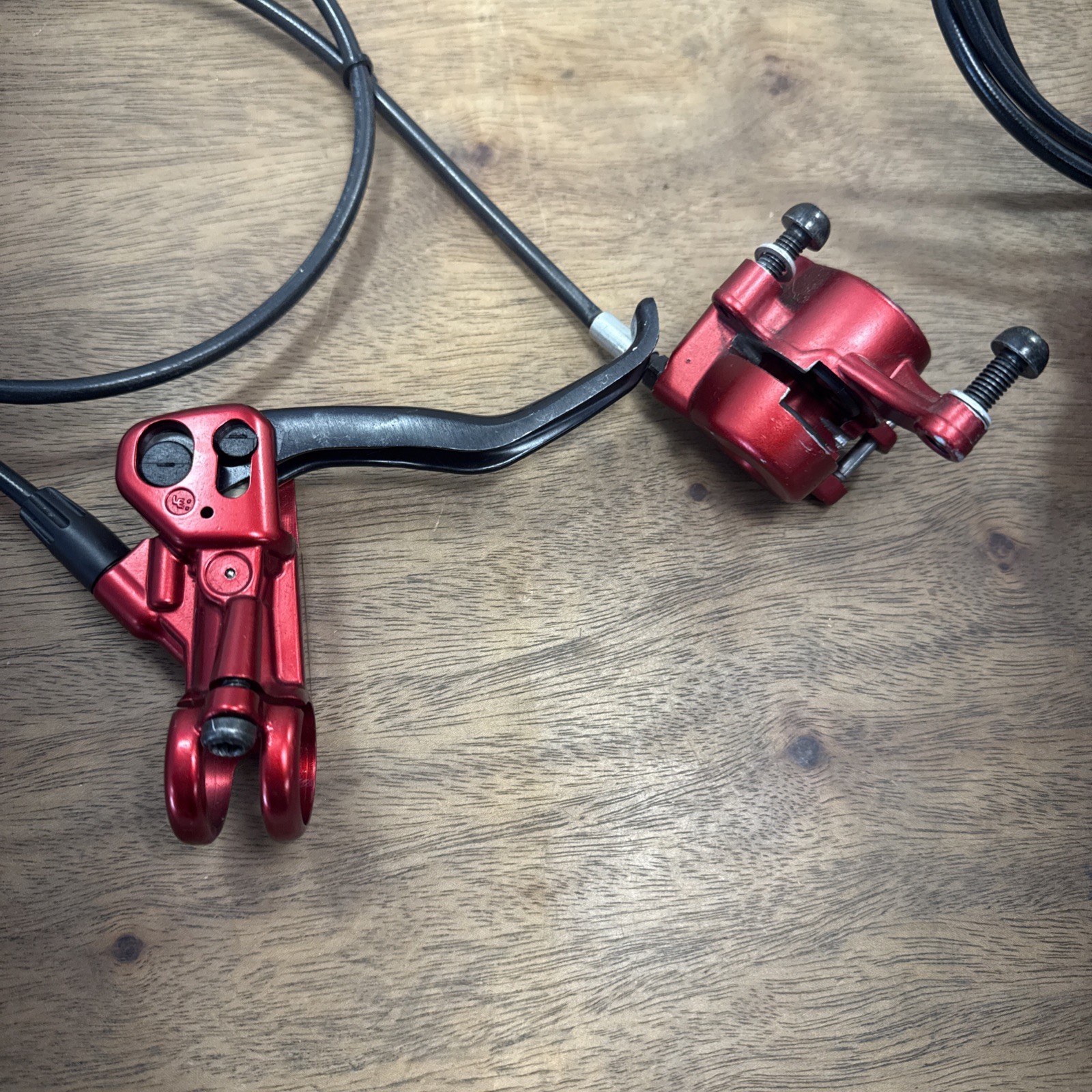 Magura Marta Hydraulic Disc Brakes Calipers Levers Red