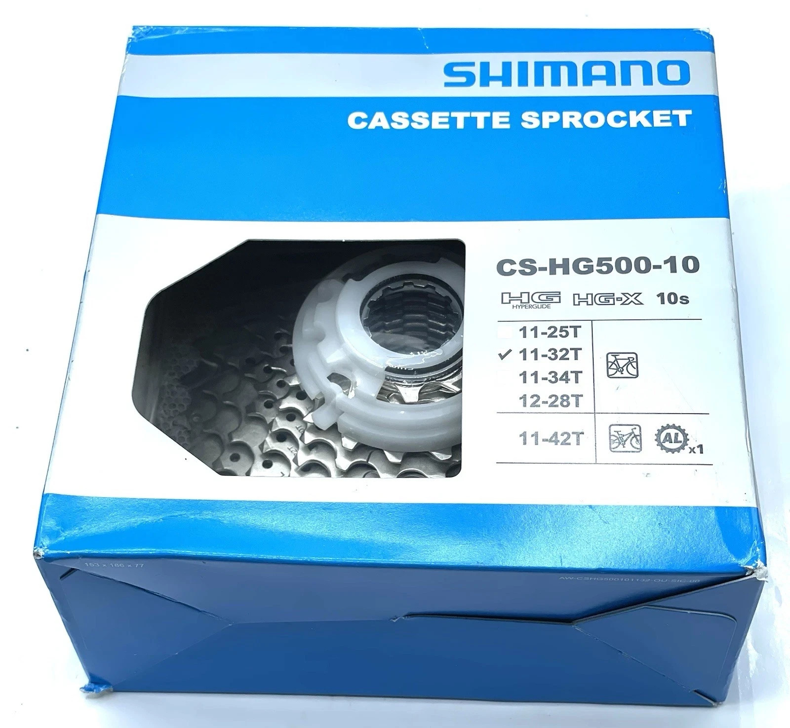 Shimano Deore CS-HG500-10 / 11-32t HyperGlide HG Road Bike Cassette 10 Speed NOS