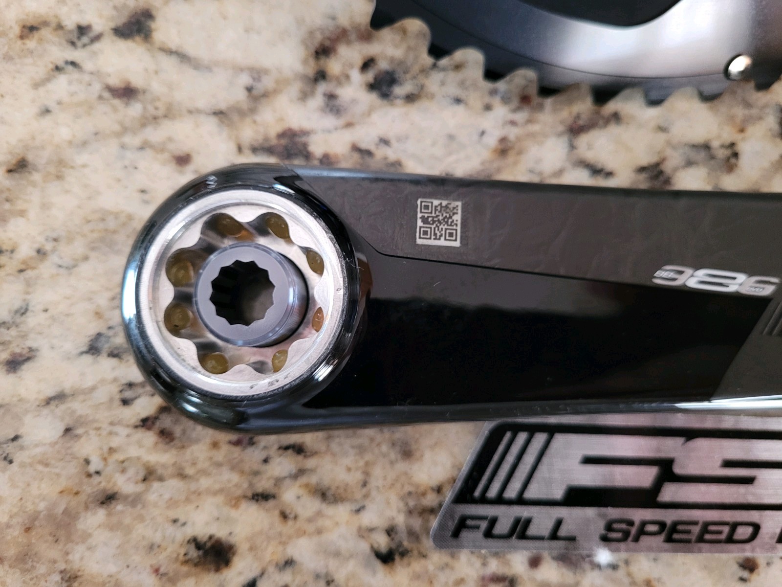 FSA SL-K Light ABS 52/36T 2×11 Speed 386EVO Carbon Crankset W/ BB386 to BB86 BB