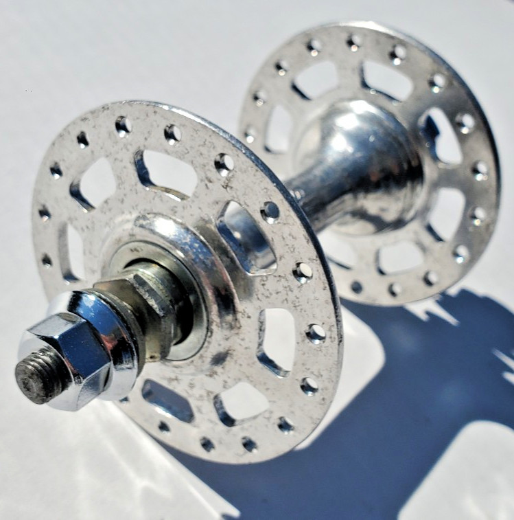 NOS Sunshine BMX MX Freestyle Bicycle Front Hub 36H 5/16″ Axle High Flange ACS