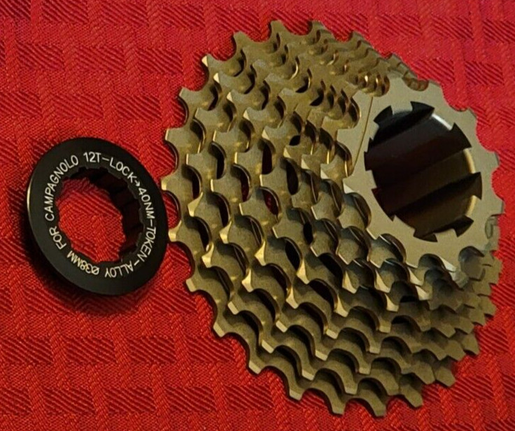 Token Tk95C 9 Speed Road Campy Cassette 12-25T 107 Gr, W/O Lockring 113gr