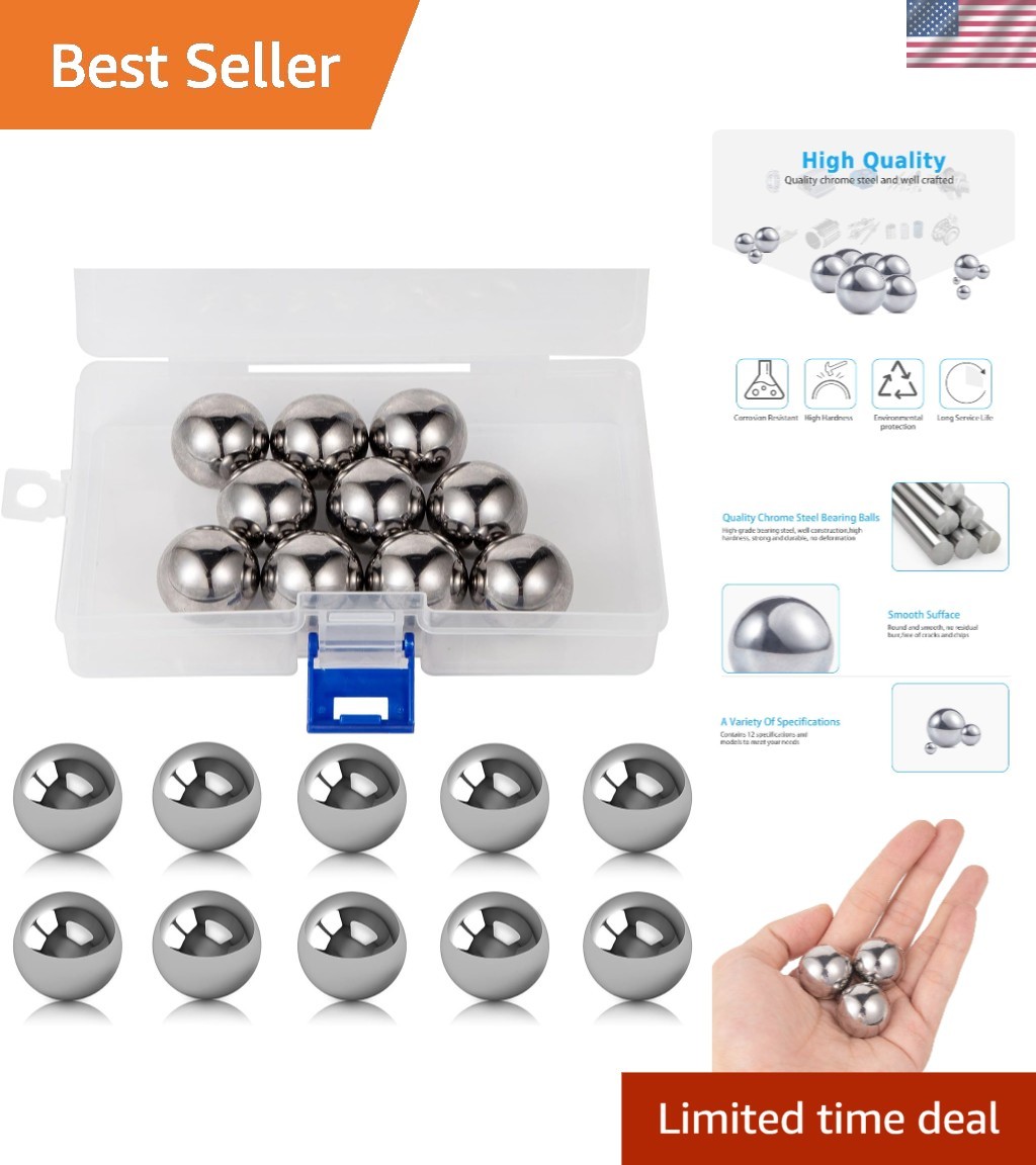 10 3/4″ Inch Bearing Balls – Precision Chrome Steel for Various Uses