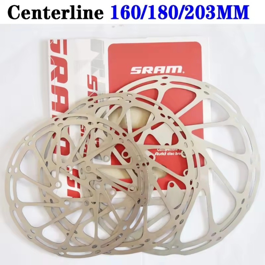 SRAM Centerline 160mm, 180mm, 203mm Brake Rotor bikes