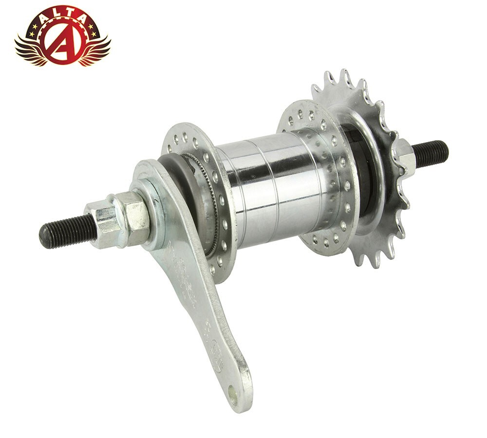 NEW! ALTA BICYCLE 36 SPOKE COASTER STEEL HUB 105G 12G CHROME