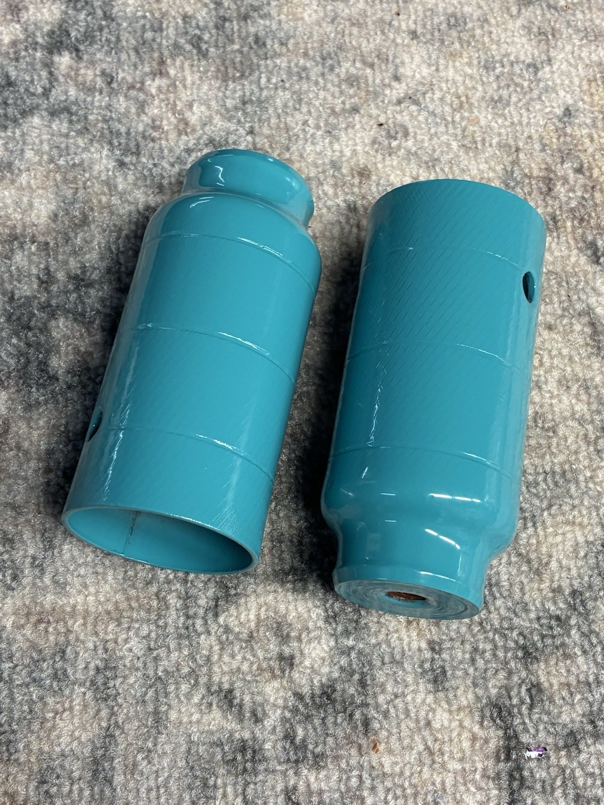 PROLITE Cheap Budget Flatland Style Old School Bmx Pegs 2” Steel Teal