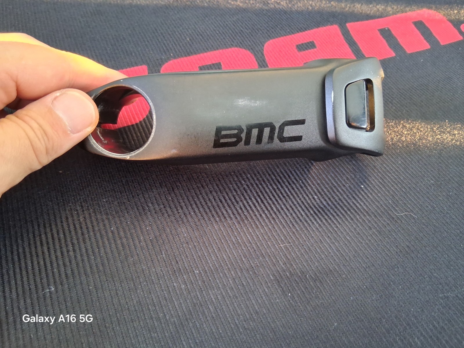 OEM BMC ICS01 Integrated Road Bike Stem – 100mm, Black, Internal Cable Routing