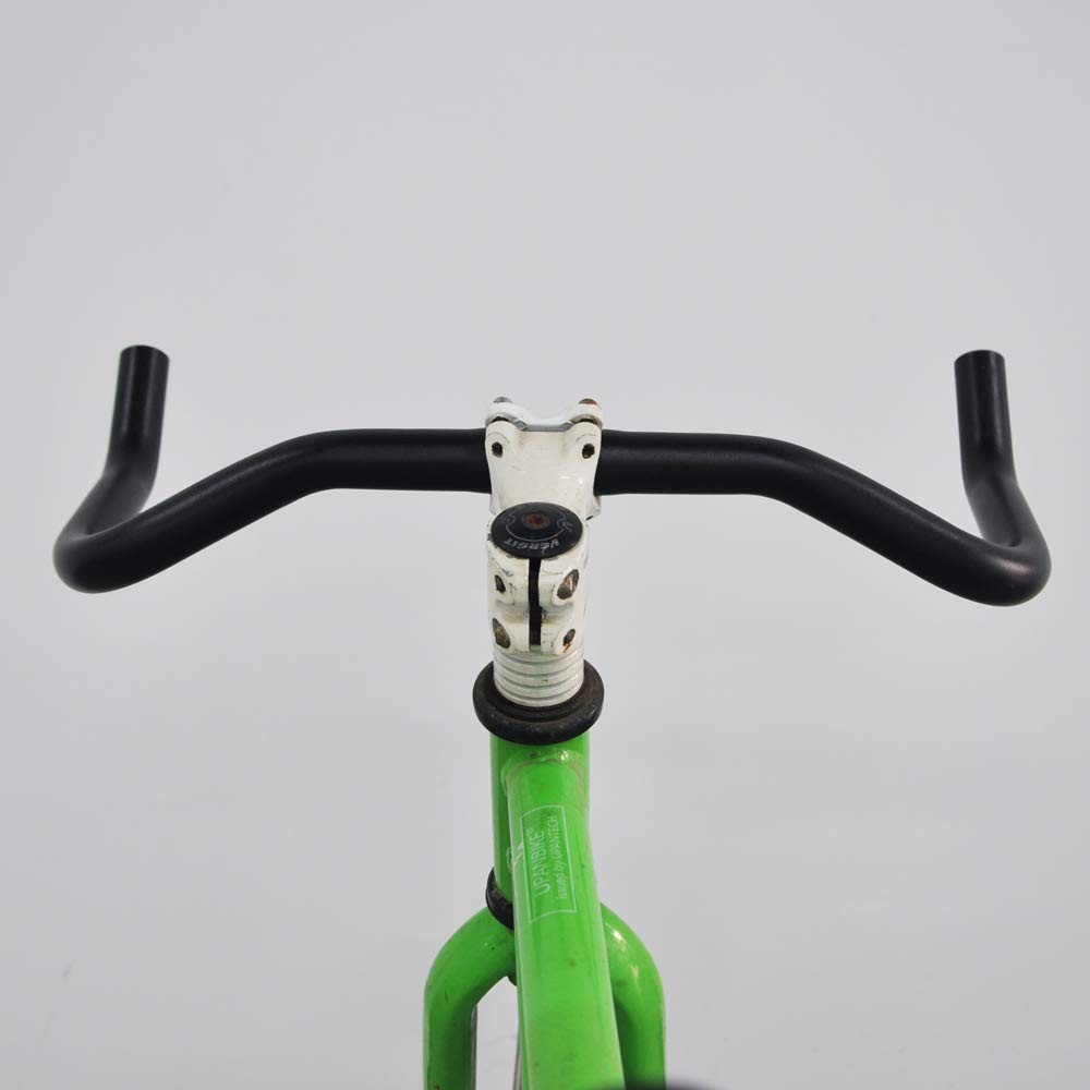 Aluminum Alloy Bike Bullhorn Handlebar Fits Fixed Gear Road 25.4mm x 390mm