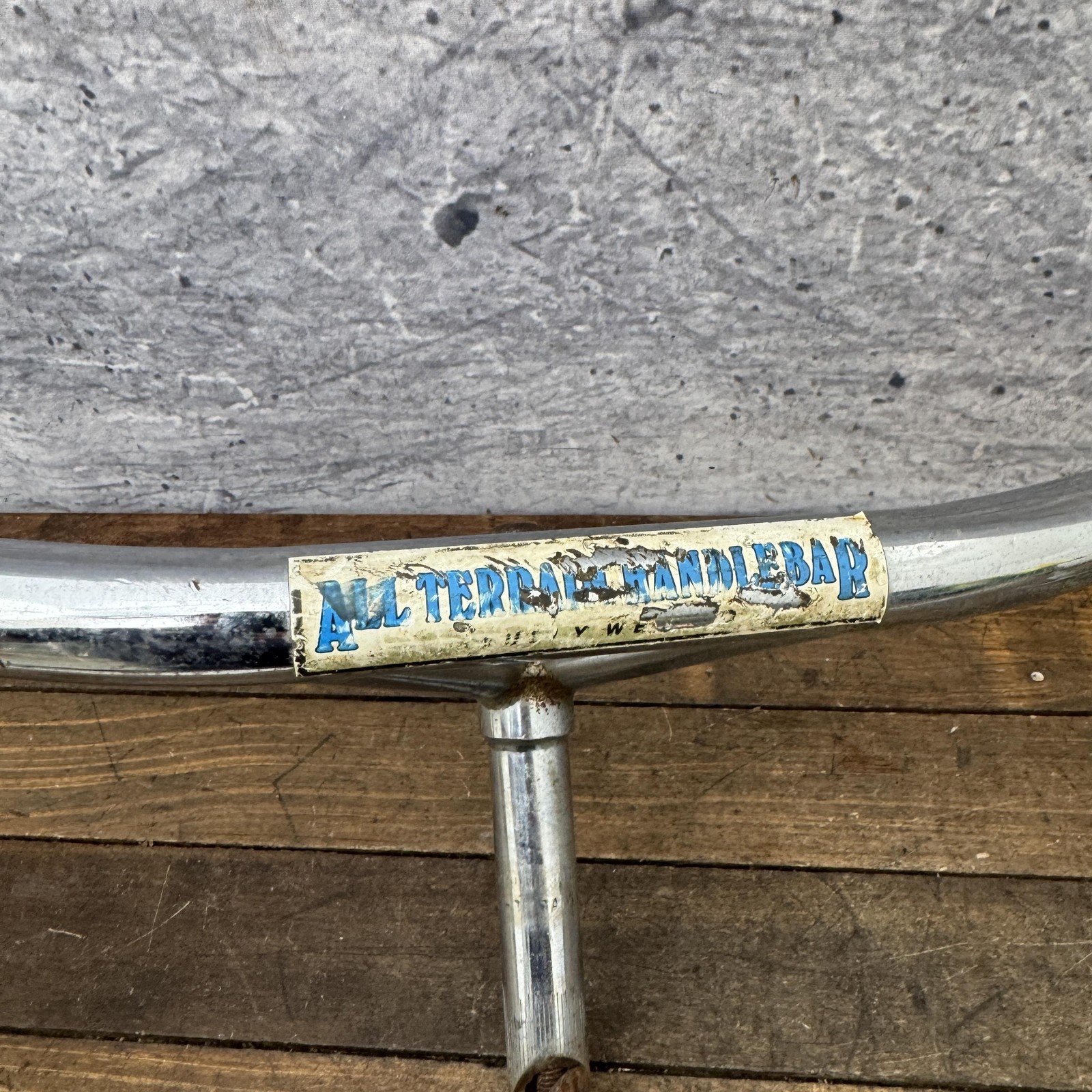 Vintage Bull Moose Handlebar 21.1mm Quill Mountain All Terrain 80s Raleigh MTB