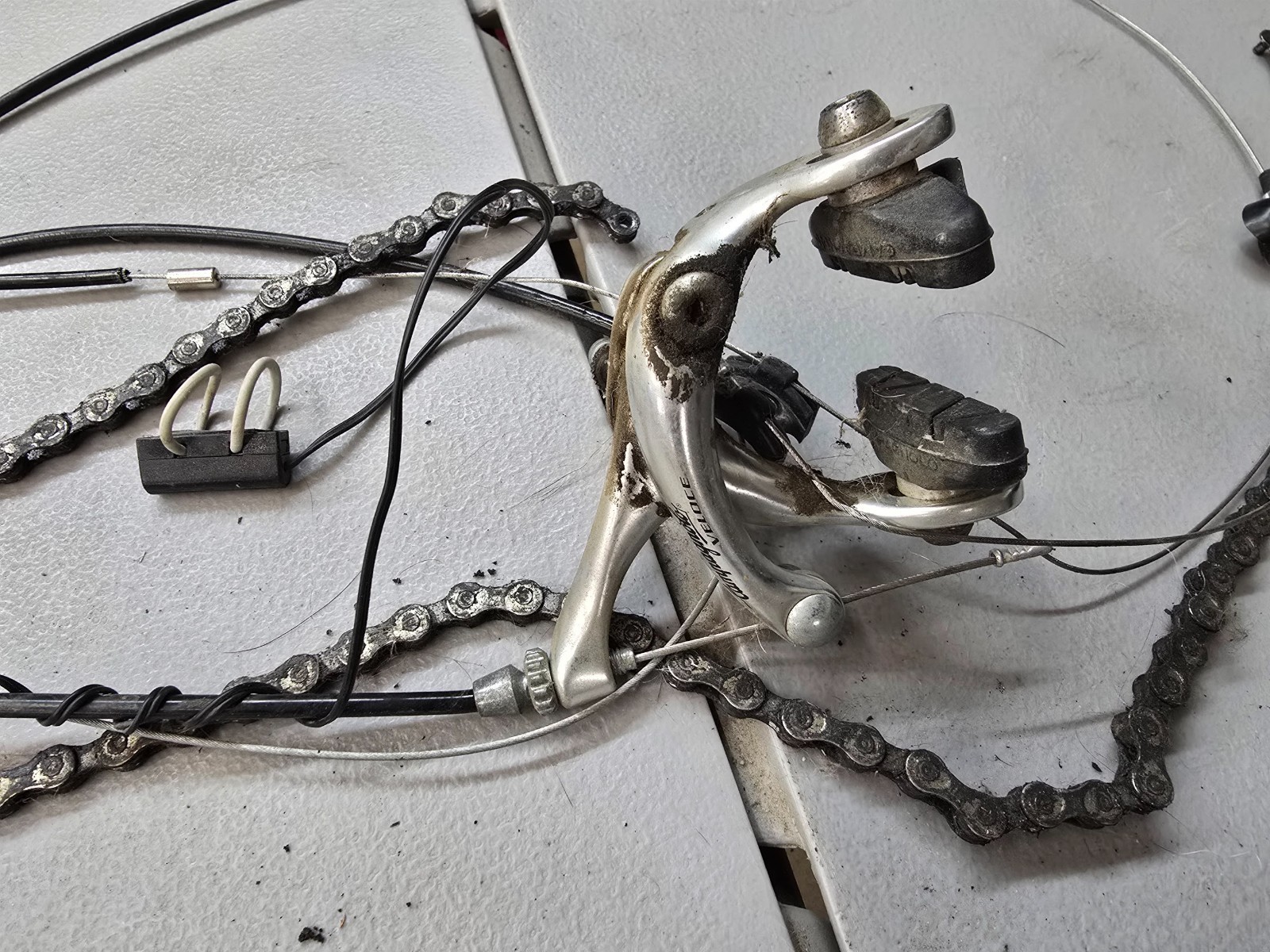 Campagnolo Veloce Road Bike Bicycle Groupset Brakes Crank Bianchi Pedals Shifter
