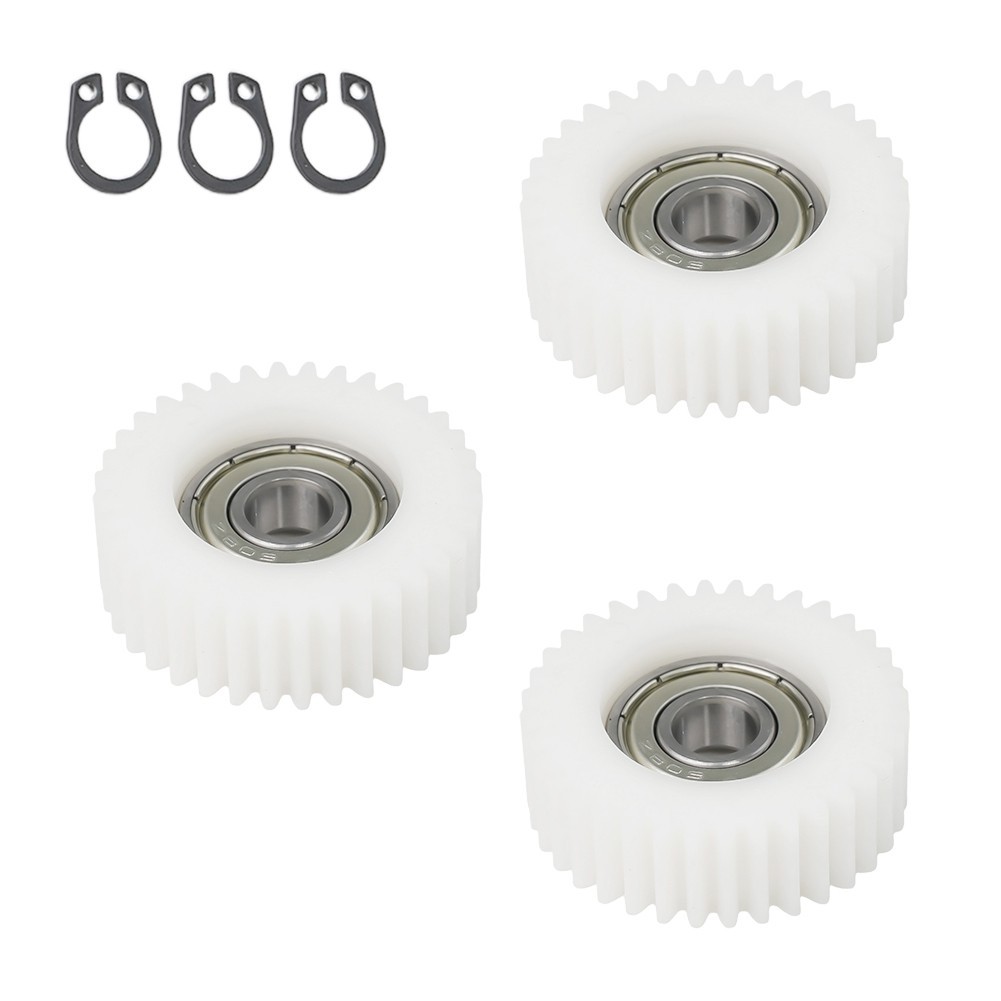 3pcs 36 Teeth 47.5×13.5mm Electric Bike Motor Nylon Planetary Gears With Bearing