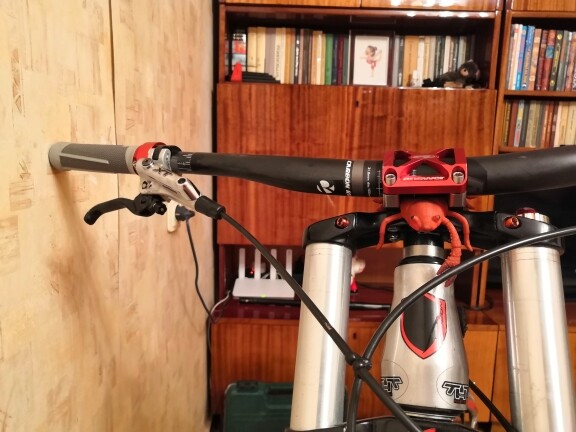 31.8 MTB Handlebars Carbon Fiber Mountain Bike Handle Bar Extra Long 76/78/80/82