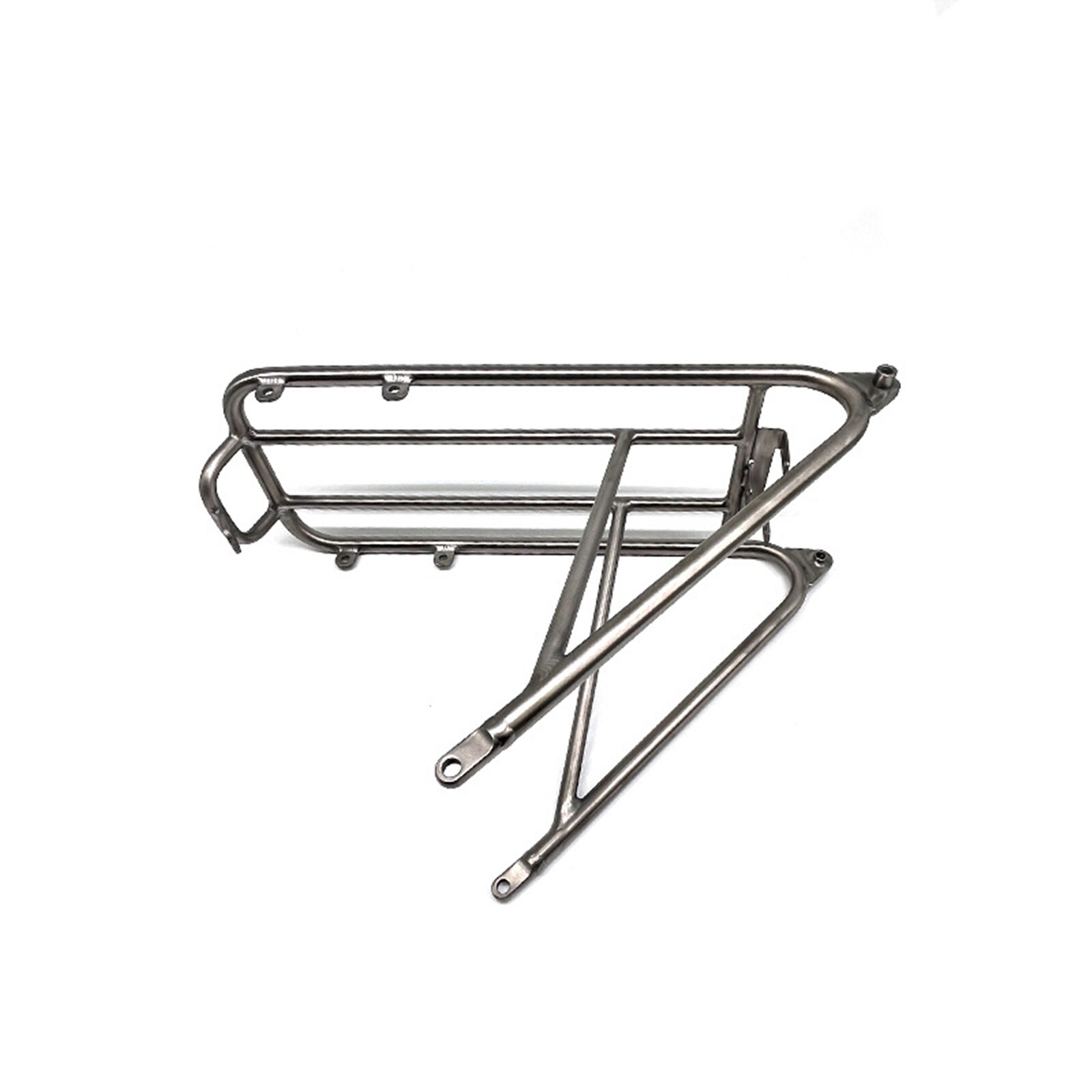 Super Lightweight Titanium Alloy Rear Rack for Brompton Bicycle Folding Bikes