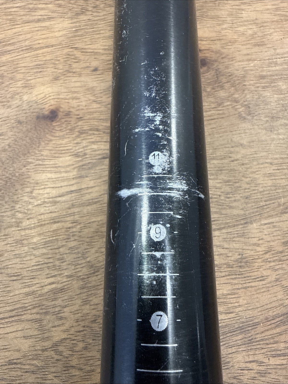 Kona Mountain Gravel Bike Seatpost 31.6mm 375mm Zero Setback Black