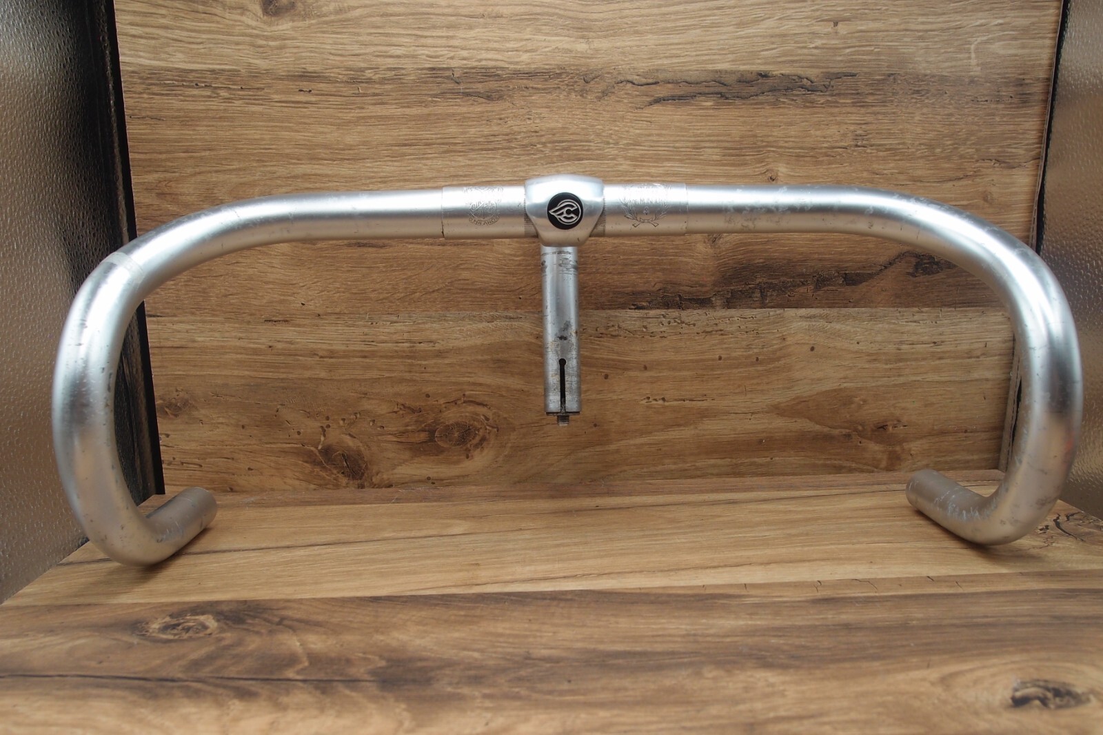 drop bar Cinelli Campione del Mondo Old Logo Milano 1995 + Cinelli quill stem
