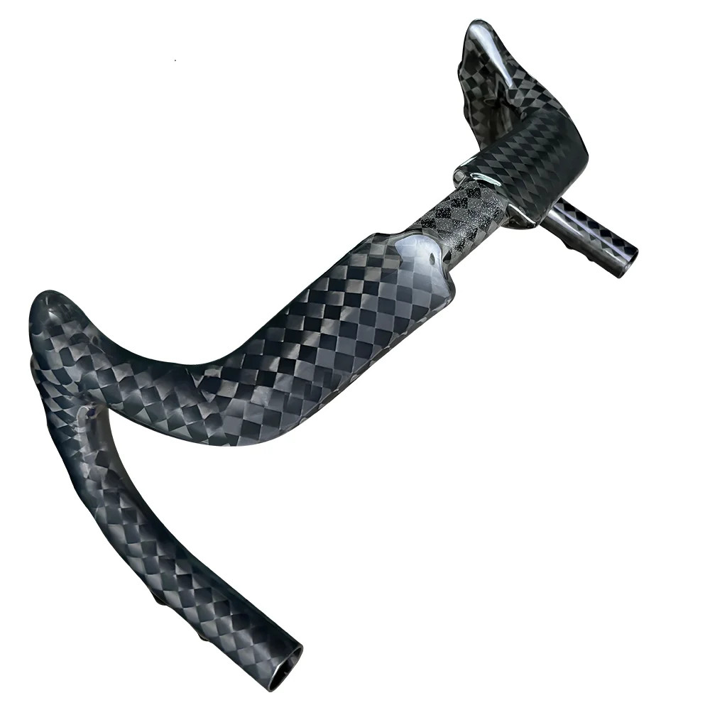 Carbon Track Bicycle Handlebar Fixed Bike drop bar Length: 325/345/365/385/405MM