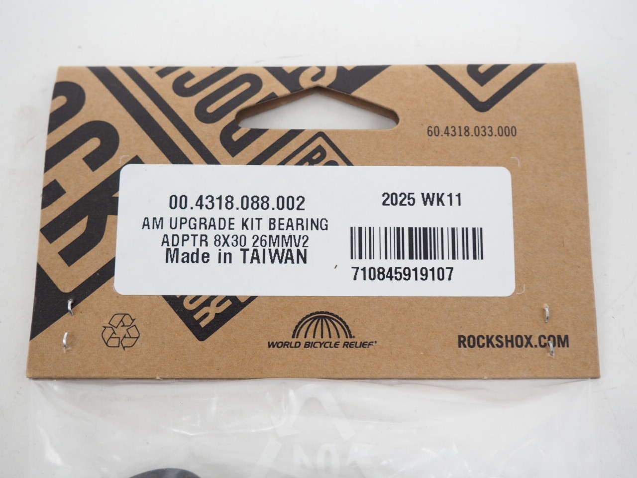New! RockShox Rear Shock Bearing Adapter Upgrade Kit 8×30 26mm Fits Super Deluxe