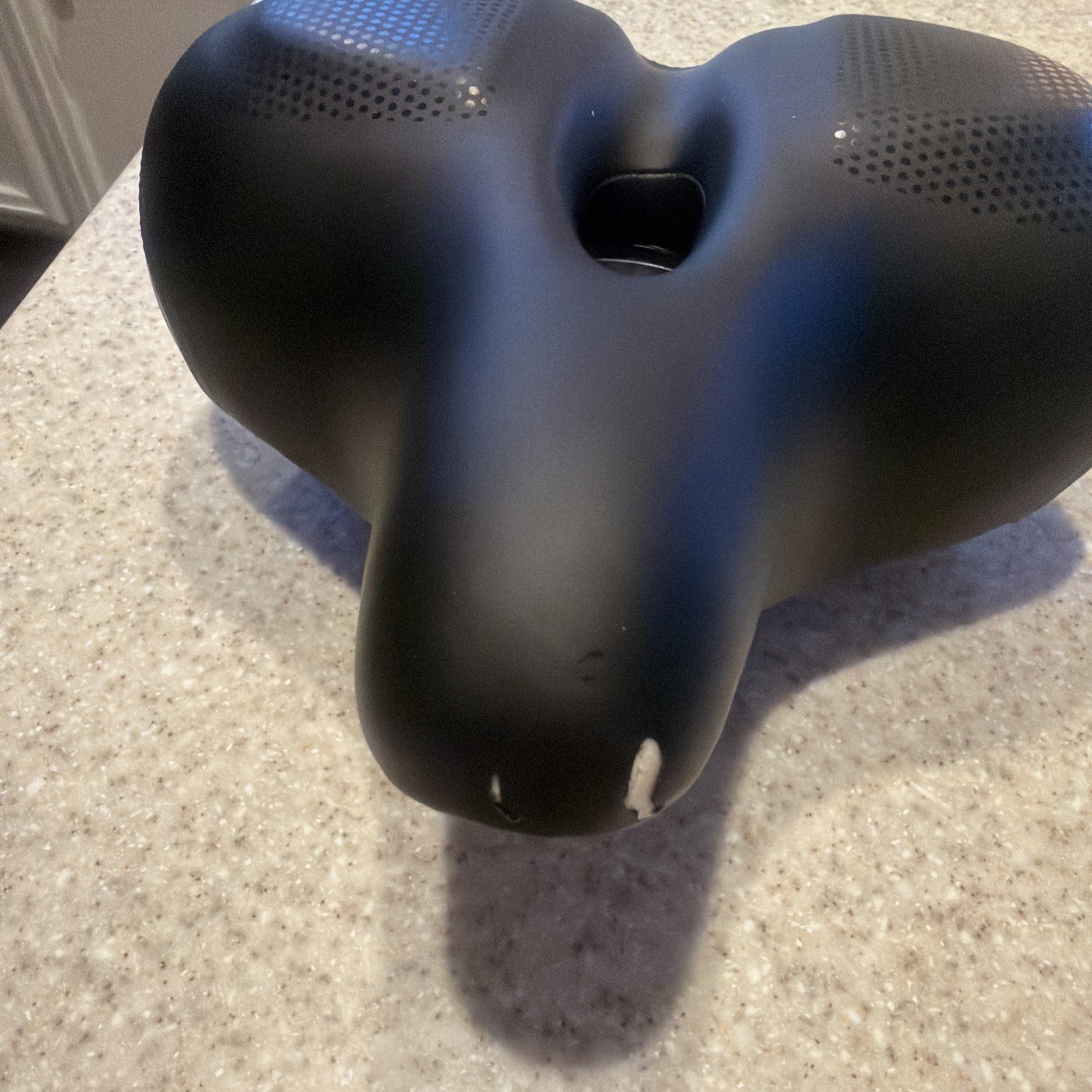 Oversized Bike Seat for Men & Women Comfort, Extra Wide Bicycle Seat Cushion