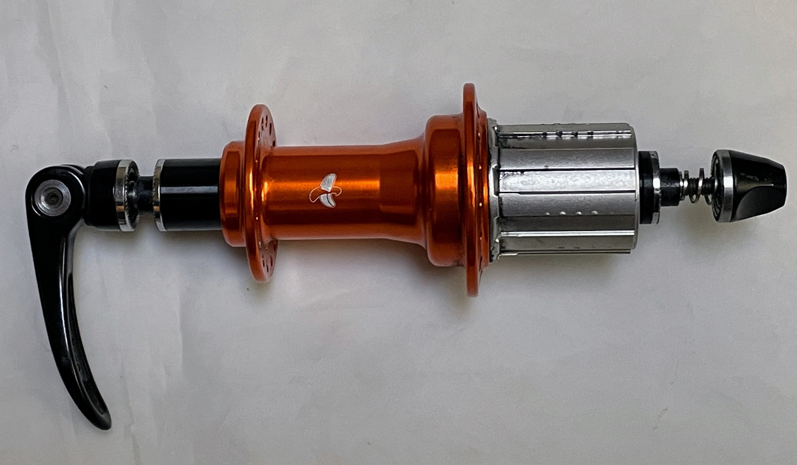 Circus Monkey Orange Hub Set 100/130mm QR 32-h