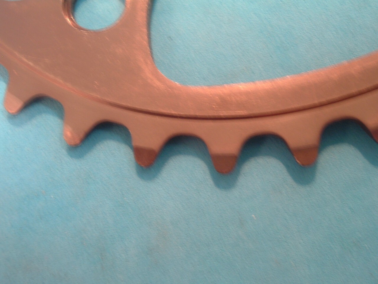 Shimano 600 42T Biopace LD NEW/NOS Chainring Oval- 6/7/8/9-Spd-130MM-Bronze ’87