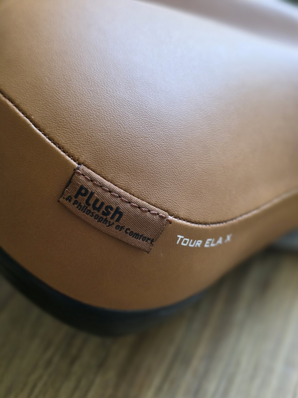 Bike Saddle VELO TOUR ELA X Brown Unisex Gel Cycling Seat BRAND NEW