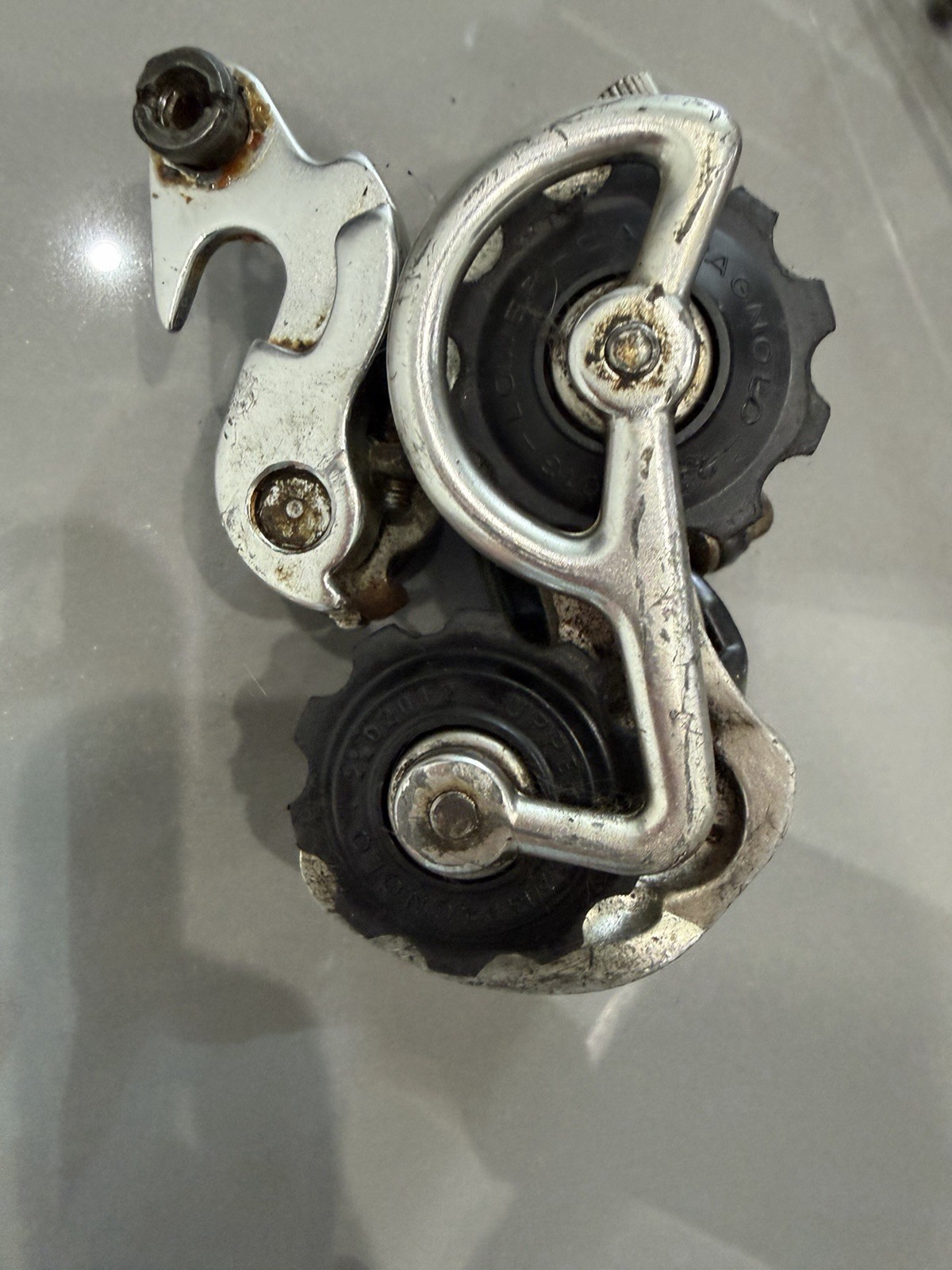 Vintage CAMPAGNOLO Super Record ROAD Derailleur Front And Rear