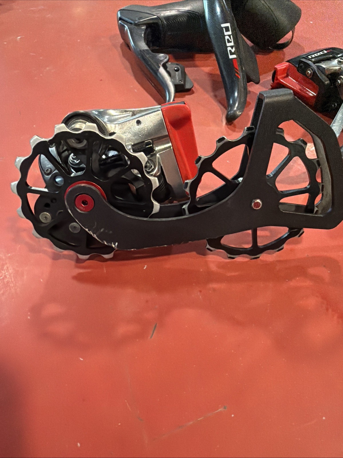 SRAM Red Etap AXS Electronic 11 Speed Groupset Rim Brake Mini Group