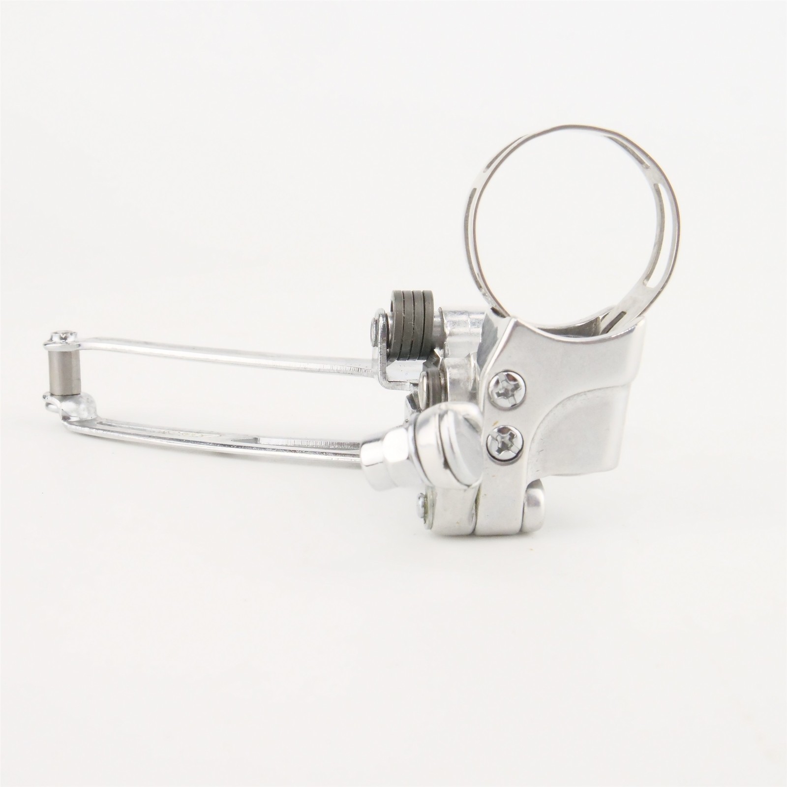 NOS Suntour Cyclone Front Derailleur 28.6 Clamp Double Bottom Pull Road