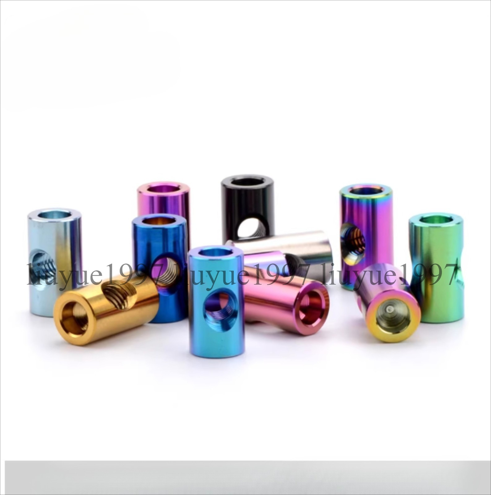 2/6pc M5*0.8/M6*1.0 GR5 Titanium Alloy Barrel Nut Fastener For Bicycle Seat Post
