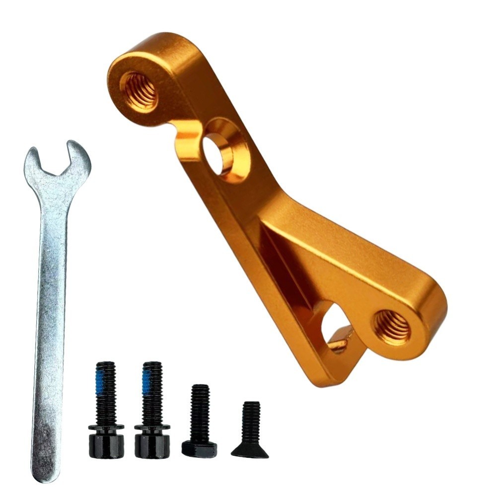 Bicycle Disc Brake Hydraulic Disc Brake CNC Machined Alloy Flush Mount Clamps