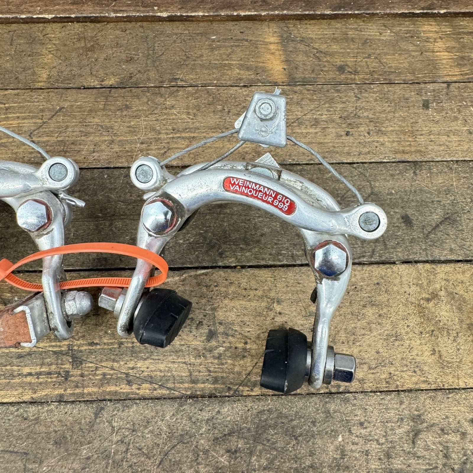 Vintage Weinmann Vainqueur 999 610 Brakes Set 70s Center Pull Road Touring Bike