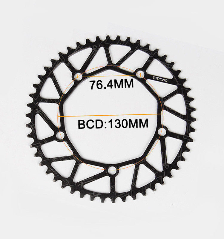 Litepro Folding Bike Chain Wheel 130BCD 52/54/58T Single Chainring ​​Narrow Wide