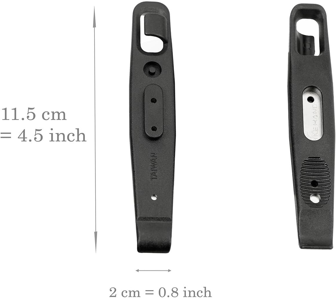 BIKEHAND Bike Bicycle Plastic/Metal Boosted/Steel Boosted Tool Tire Levers – …