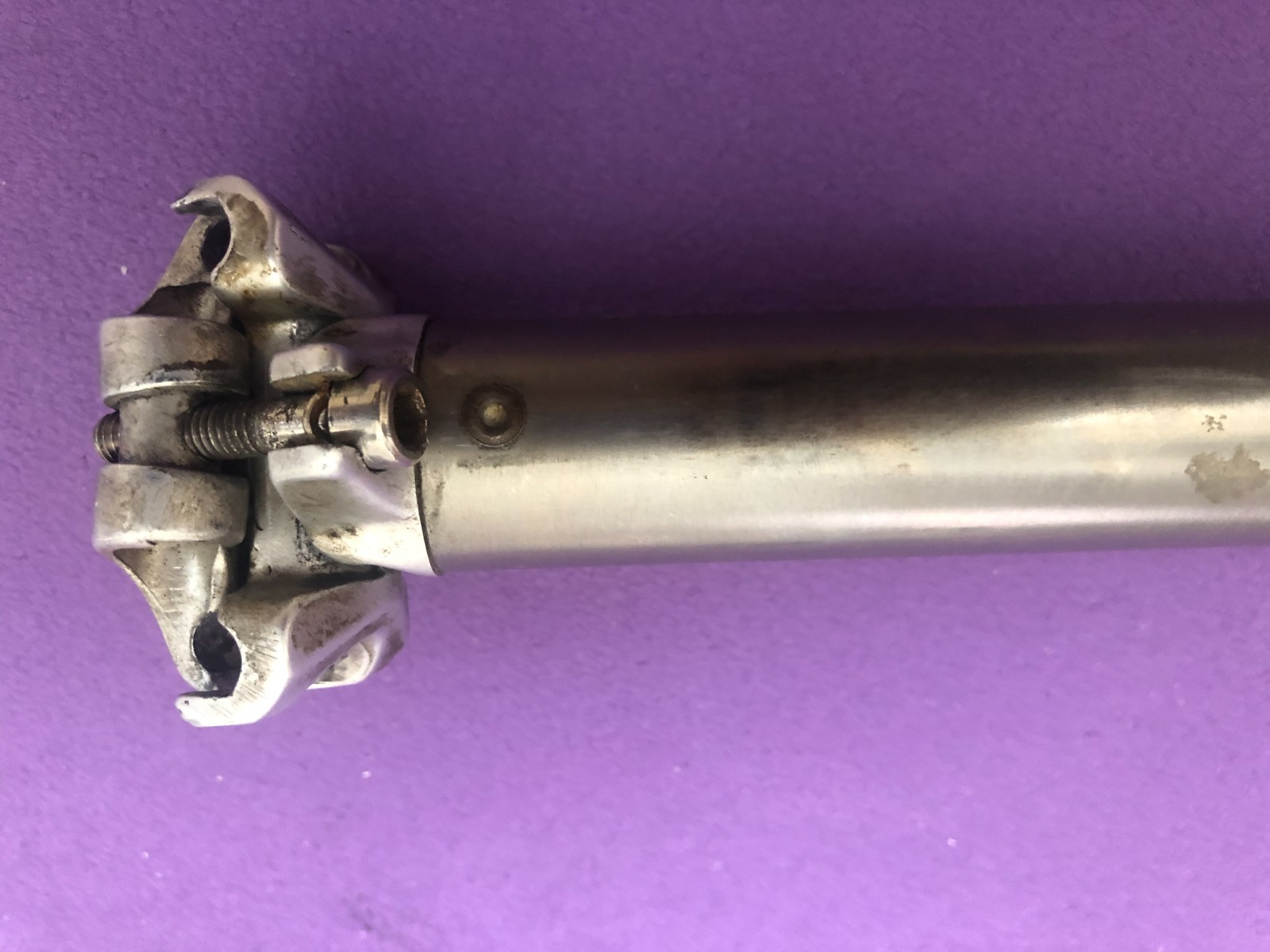 titanium bicycle seatpost 28.6mm x 330mm