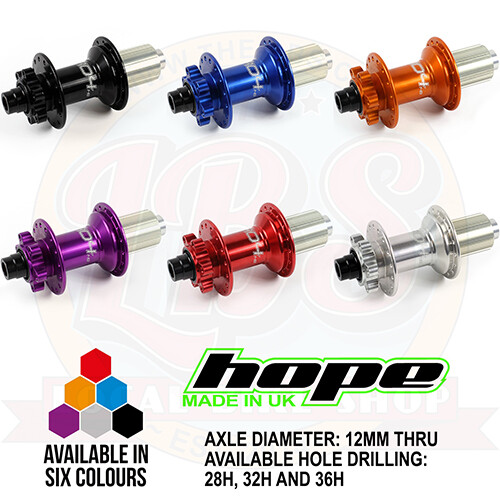 Hope Pro 4 Rear Boost Hub 148 x 12mm – All Specs And Colors – Brand New