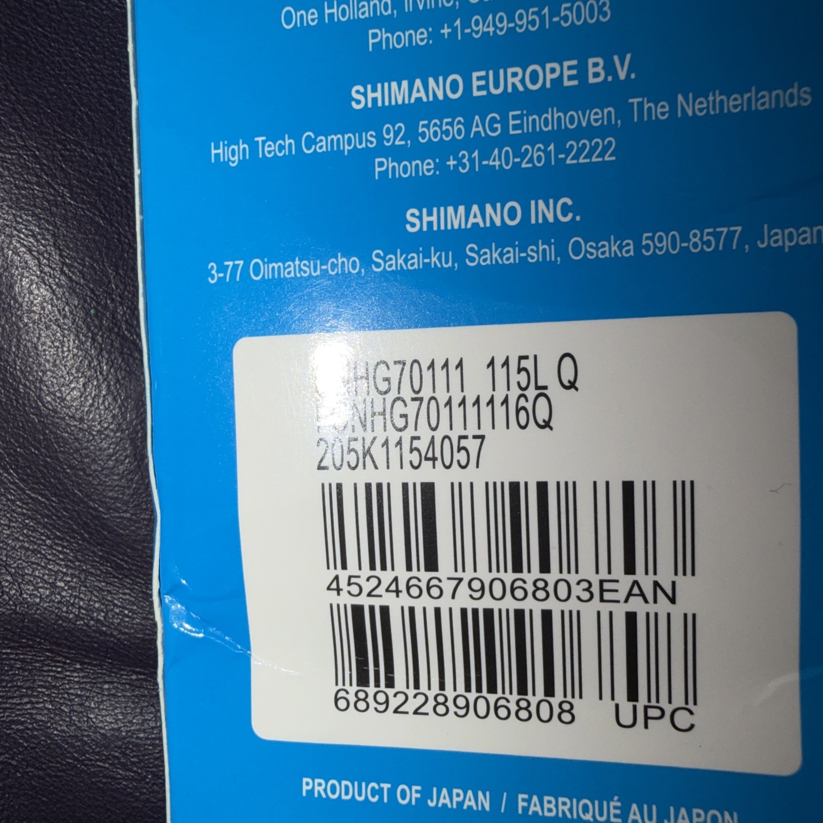 Genuine Shimano Chain E Bike Rated 11s HG-EV HG-X11 Ultegra CN-HG701-11 116L