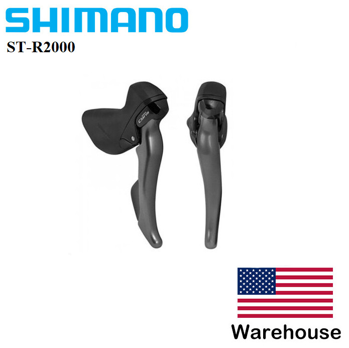 Shimano Claris STI ST R2000 Shift Brake Levers Right Left 2×8 Speed Road Bike
