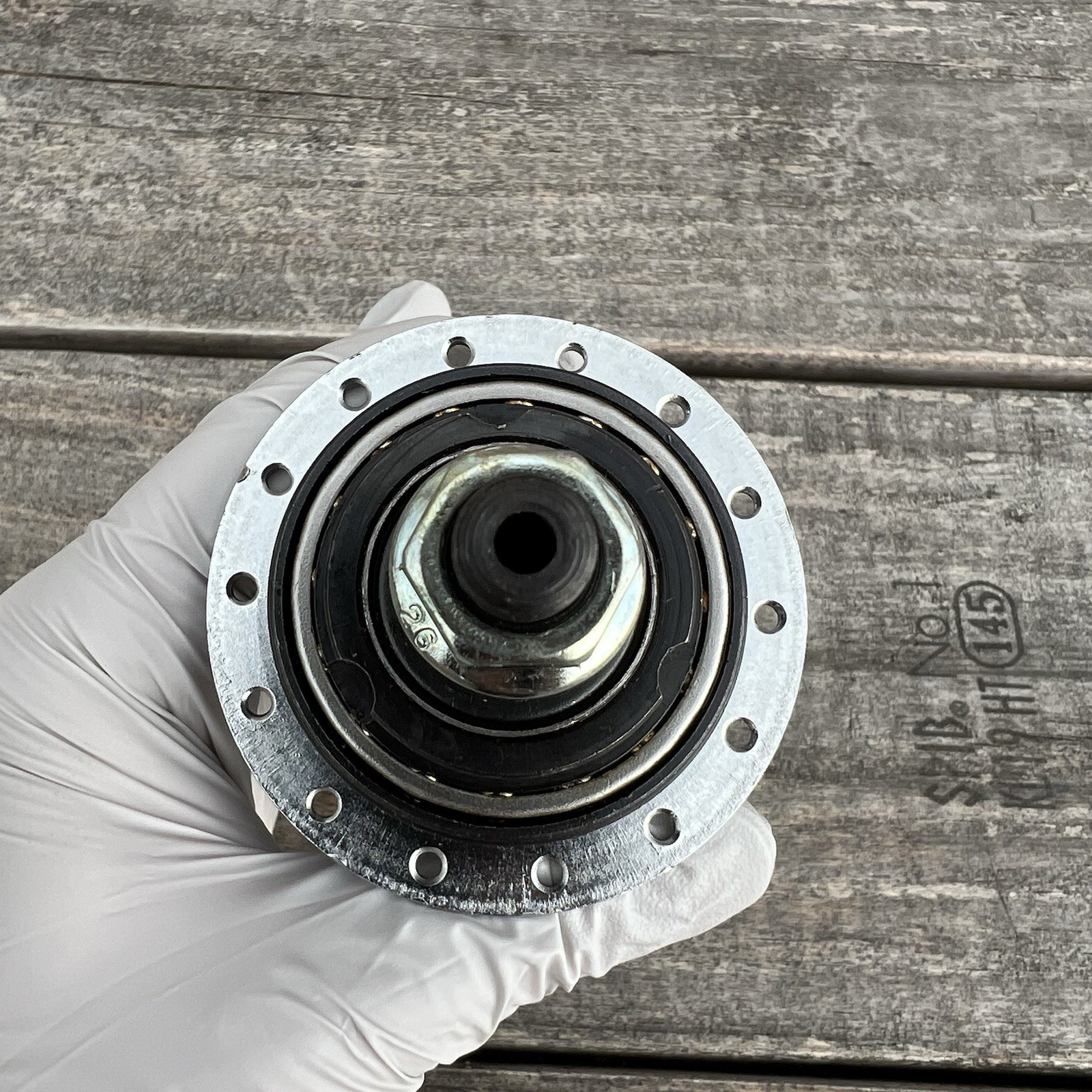 SHIMANO THREE SPEED HUB 333 USA 3 SPEED HUB 28H HOLES VINTAGE NOS