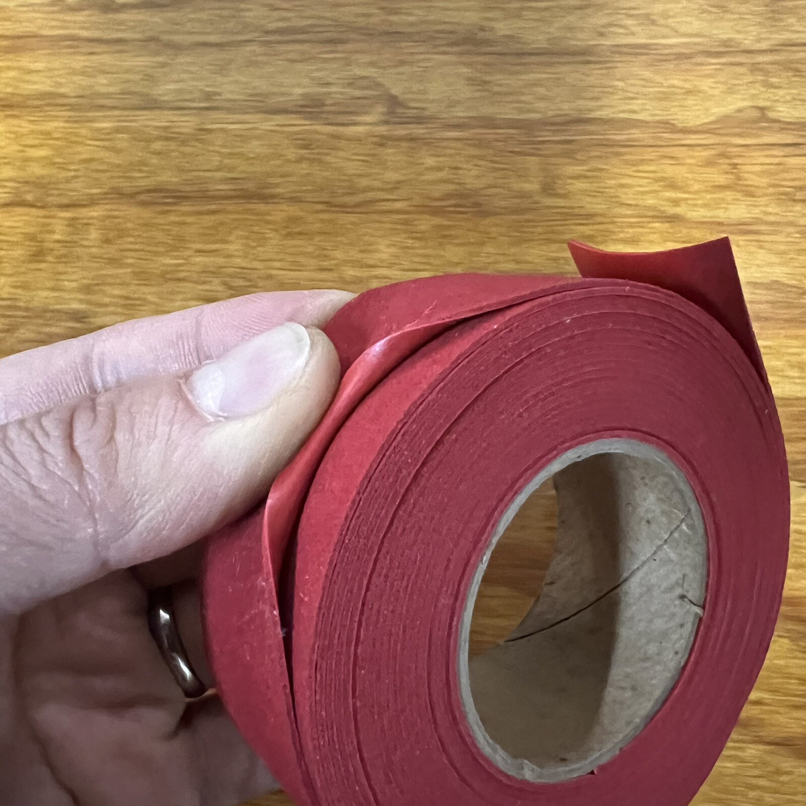 BICYCLE HANDLE BAR TAPE & PLUGS RED CLOTH HUNT WILDE FIT SCHWINN VARSITY OTHERS