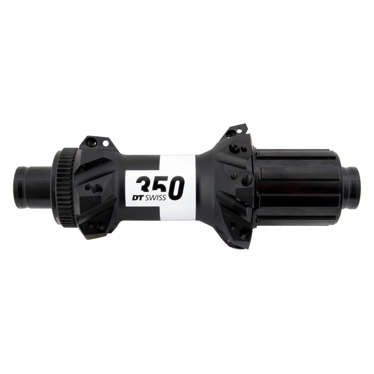 DT Swiss Alloy Rear 350 MTB Straight Pull Bike Hub, 28 Hole, 148mm, 36T, Black