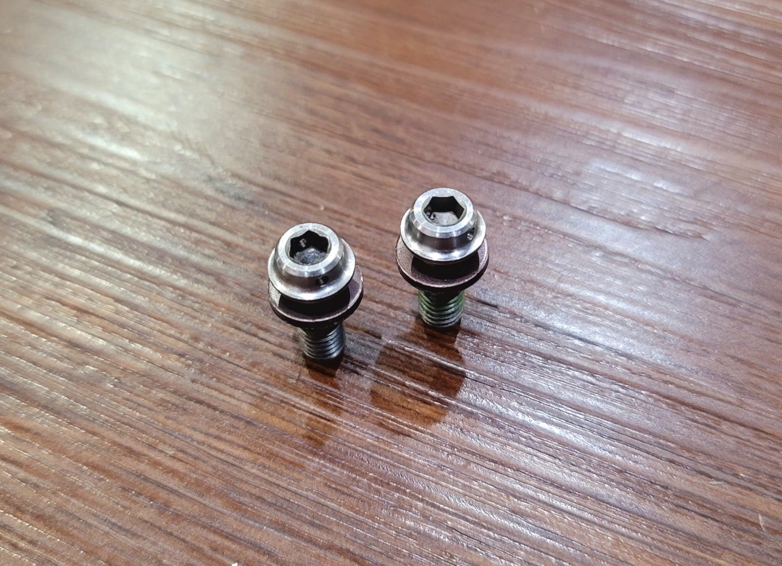 SHIMANO XTR BR-M987 Titanium Caliper Fixing Bolts – M6 x 14.6mm (2 Pcs)
