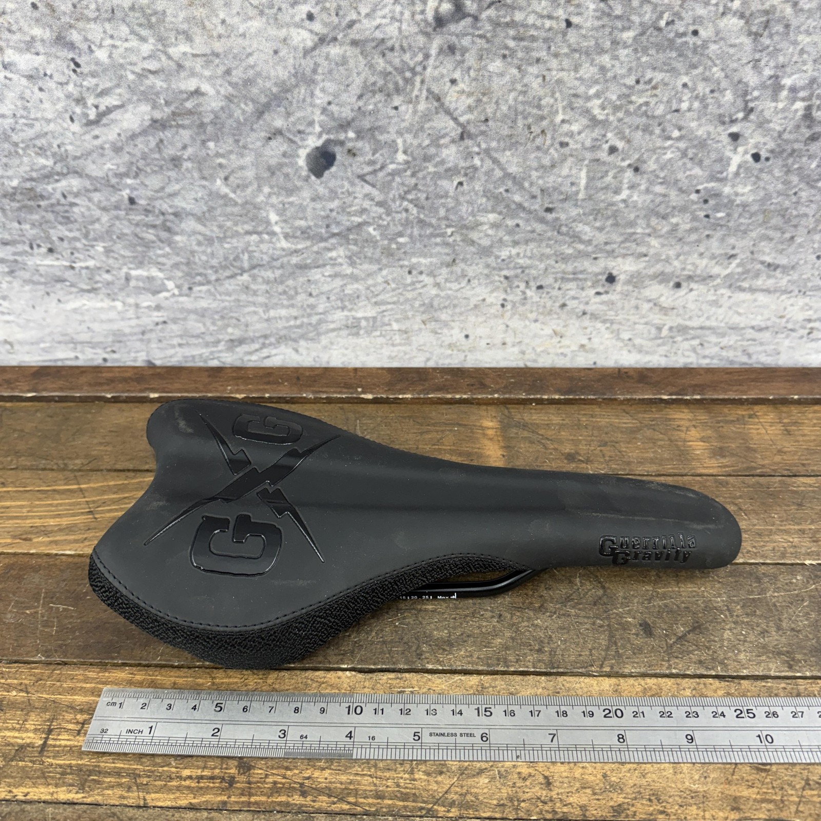 SDG Guerrilla Gravity MTB Seat Trail Enduro BMX NOS Black Bicycle Saddle