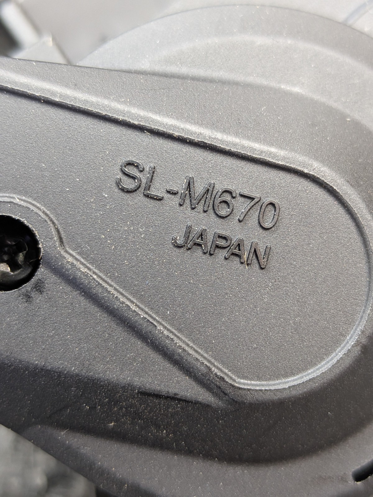 Shimano SLX SL-M670 Left 3 Speed Front Shifter MTB Triple NOS No Box